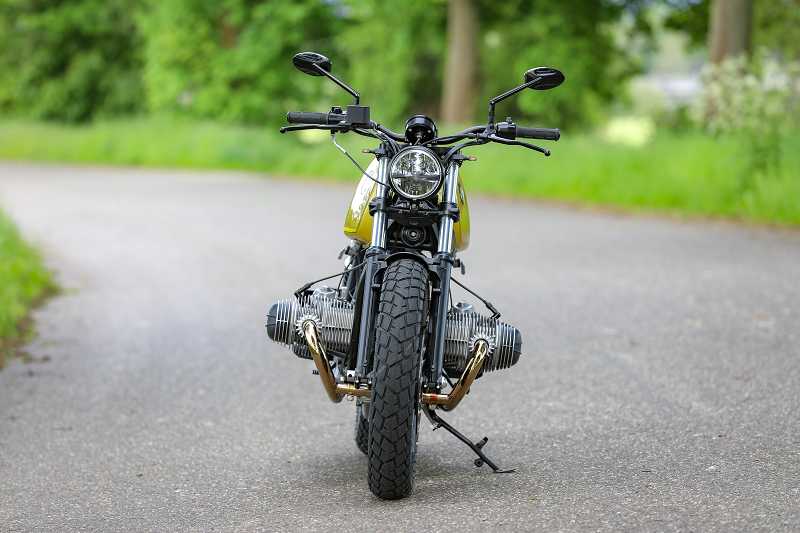 BMW Bobber SE Concept Bike Second Series yellow