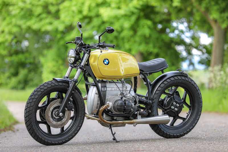 BMW Bobber SE Concept Bike Second Series yellow