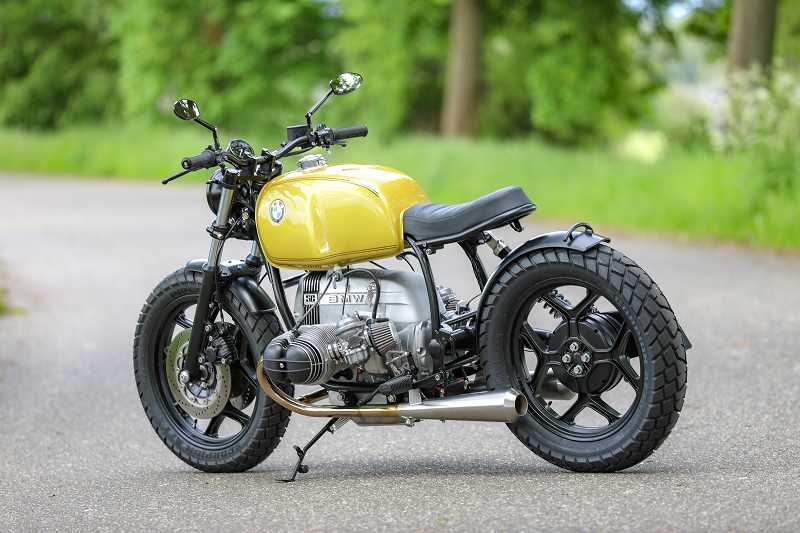 BMW Bobber SE Concept Bike Second Series yellow