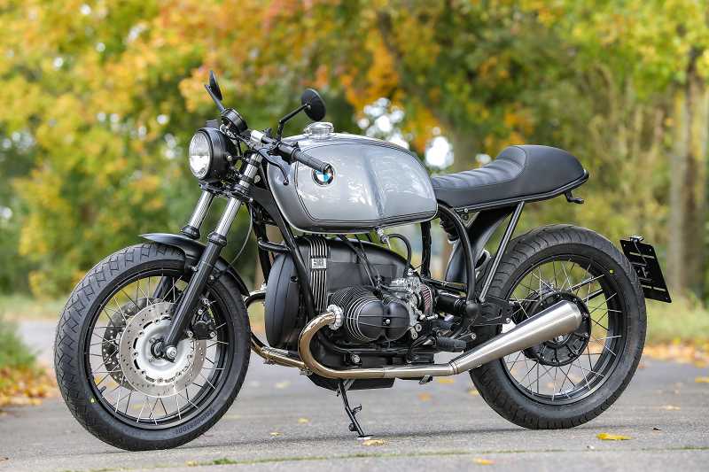 BMW Cafe Racer SE Concept Bike Classic Silver Line