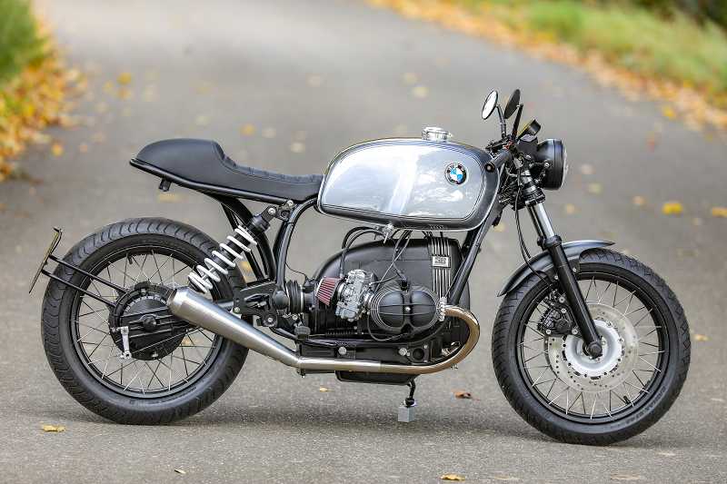 BMW Cafe Racer SE Concept Bike Classic Silver Line