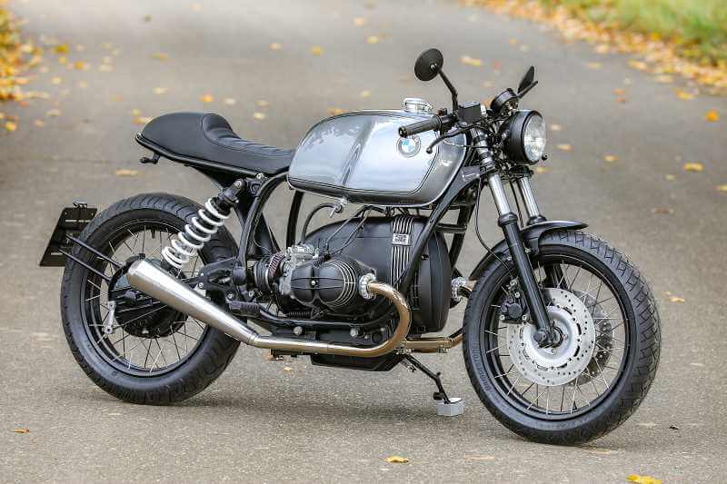 BMW Cafe Racer SE Concept Bike Classic Silver Line