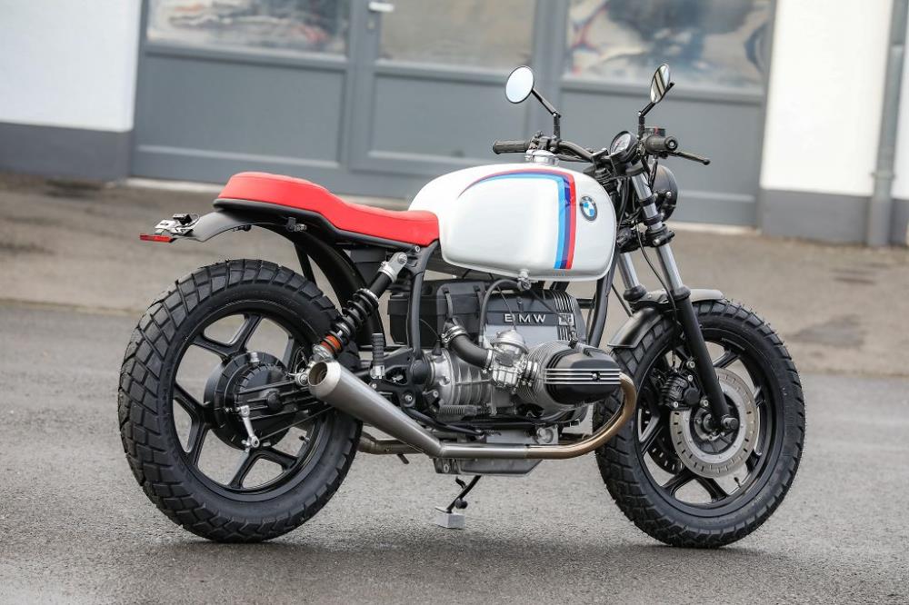 BMW Roadster SE Concept Bike White Red Edition