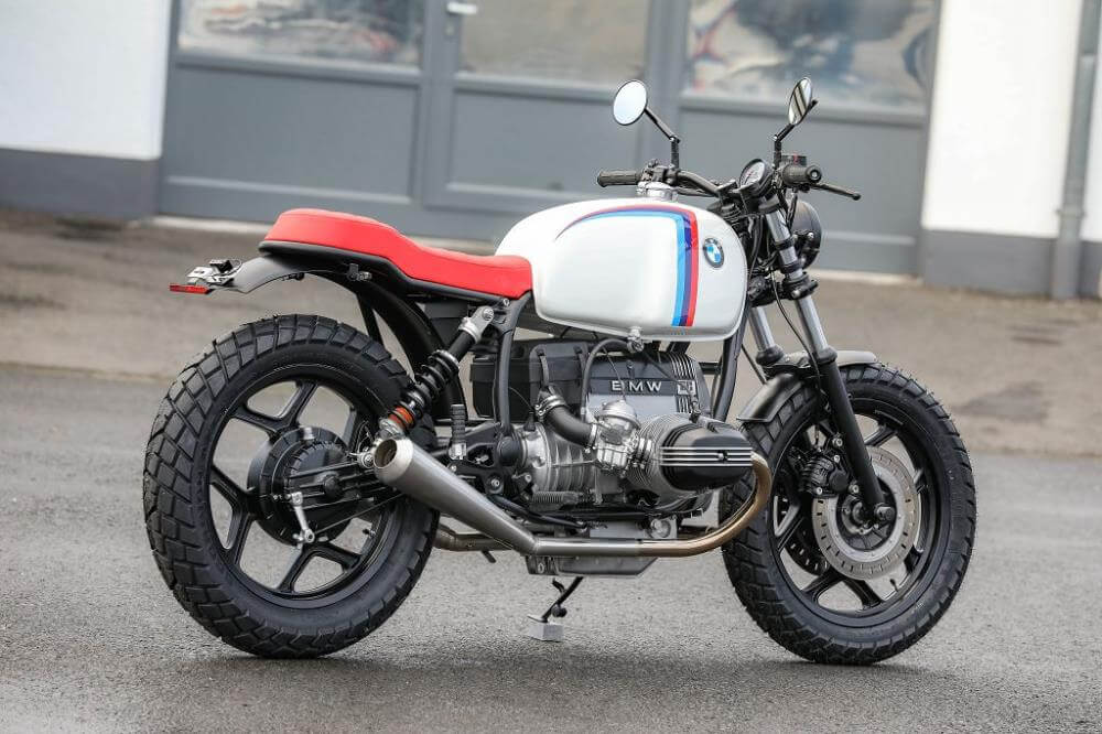 BMW Roadster SE Concept Bike White Red Edition