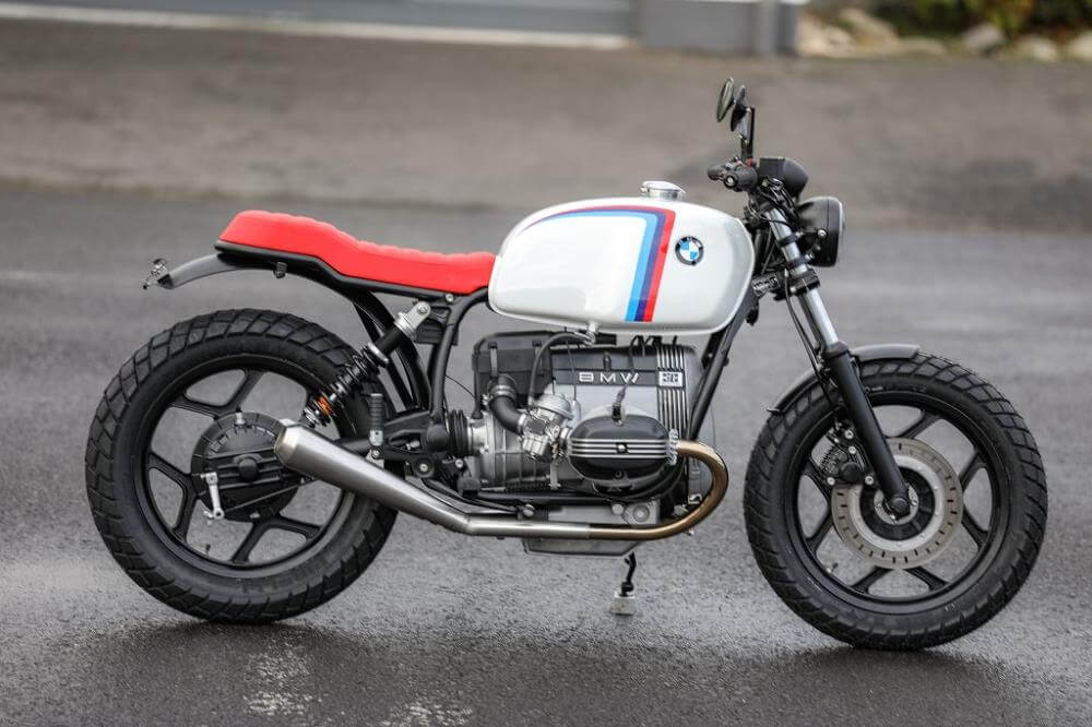 BMW Roadster SE Concept Bike White Red Edition