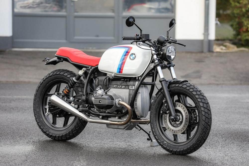 BMW Roadster SE Concept Bike White Red Edition