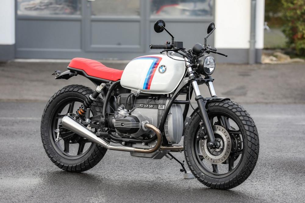 BMW Roadster SE Concept Bike White Red Edition