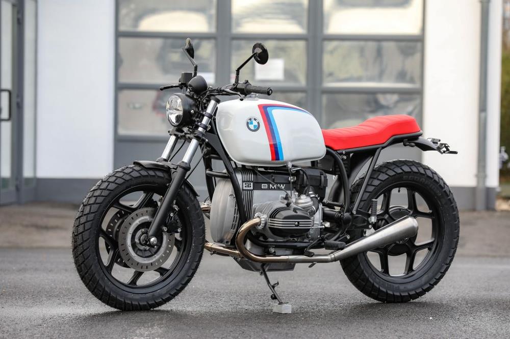 BMW Roadster SE Concept Bike White Red Edition
