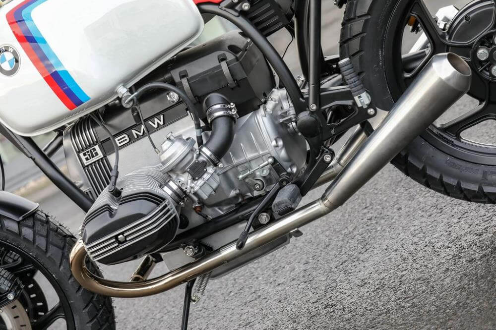 BMW Roadster SE Concept Bike White Red Edition