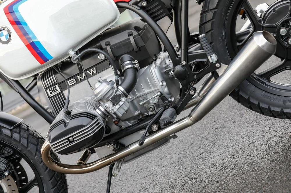 BMW Roadster SE Concept Bike White Red Edition