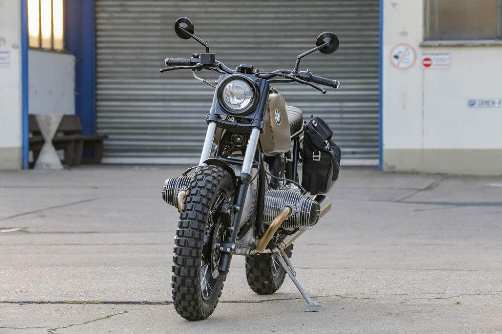 BMW Enduro SE Concept Bike Travel Edition Brown