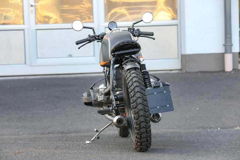 BMW Bobber SE Concept Bike Basic yelow gray