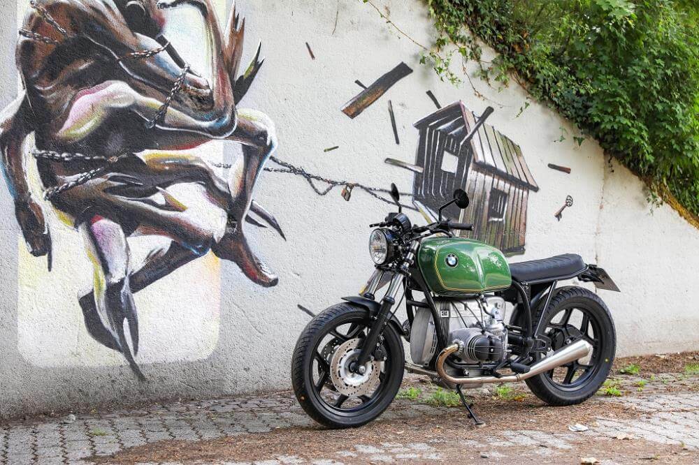 BMW Roadster SE Concept Bike Edizione Verde Argento