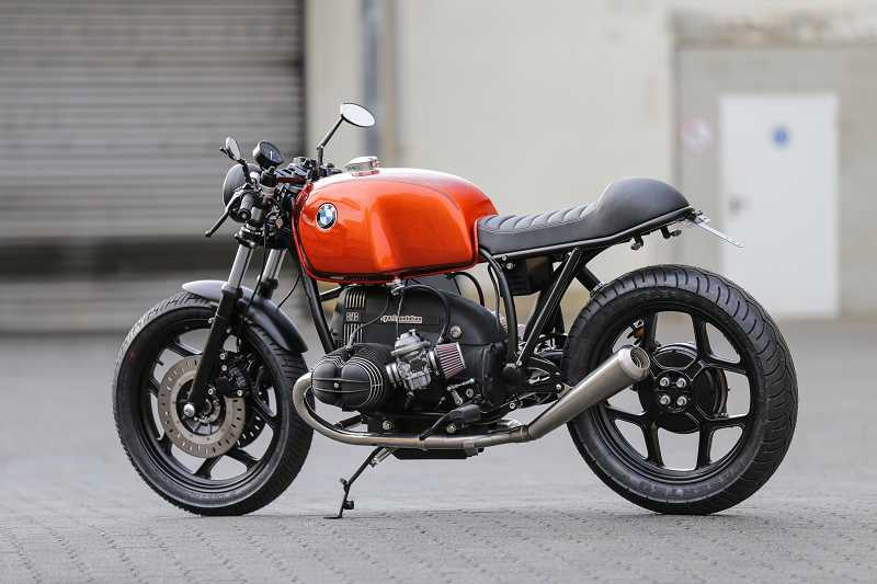 BMW Cafe Racer SE Concept Bike Orange Edition