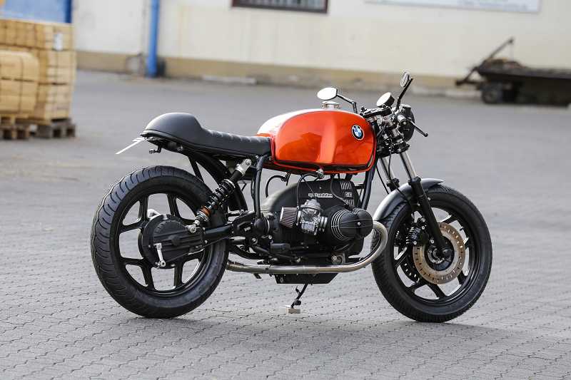 BMW Cafe Racer SE Concept Bike Orange Edition