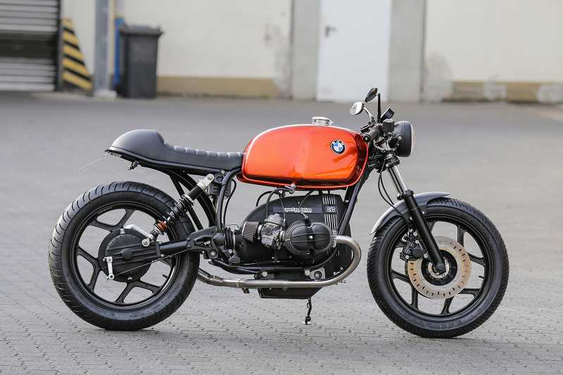 BMW Cafe Racer SE Concept Bike Orange Edition