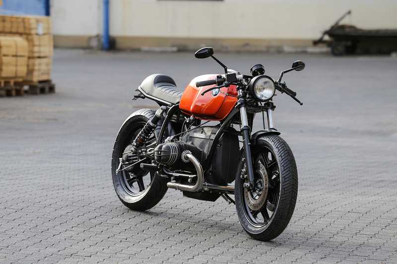 BMW Cafe Racer SE Concept Bike Orange Edition