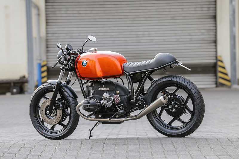 BMW Cafe Racer SE Concept Bike Orange Edition