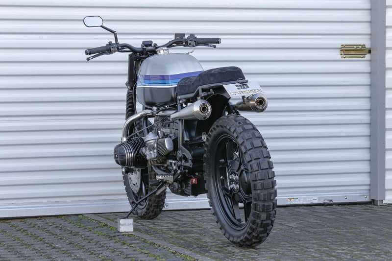 BMW Scrambler SE Concept Bike Dirtbike Edition Blue Silver #3