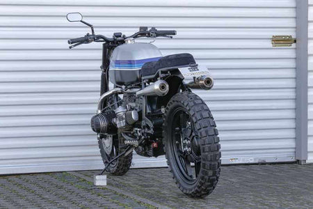 BMW Scrambler SE Concept Bike Dirtbike Edition Blue Silver #3