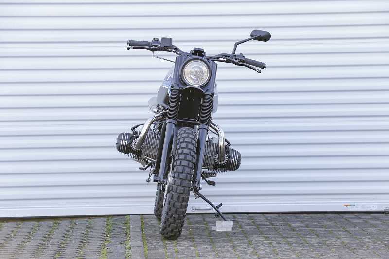 BMW Scrambler SE Concept Bike Dirtbike Edition Blue Silver #3