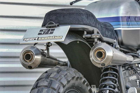 BMW Scrambler SE Concept Bike Dirtbike Edition Blue Silver #3