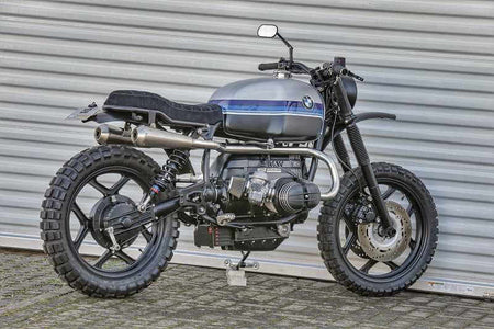 BMW Scrambler SE Concept Bike Dirtbike Edition Blue Silver #3