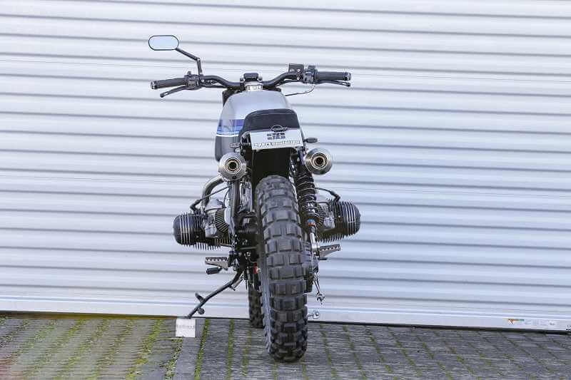 BMW Scrambler SE Concept Bike Dirtbike Edition Blue Silver #3