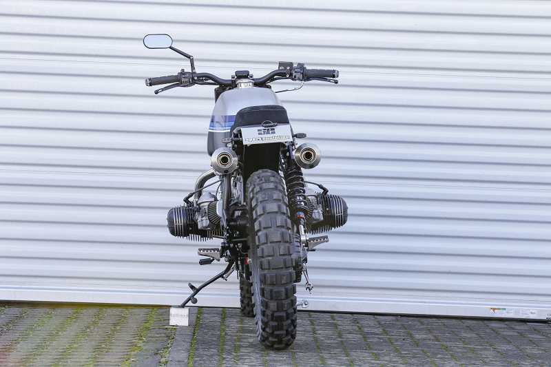 BMW Scrambler SE Concept Bike Dirtbike Edition Blue Silver #3