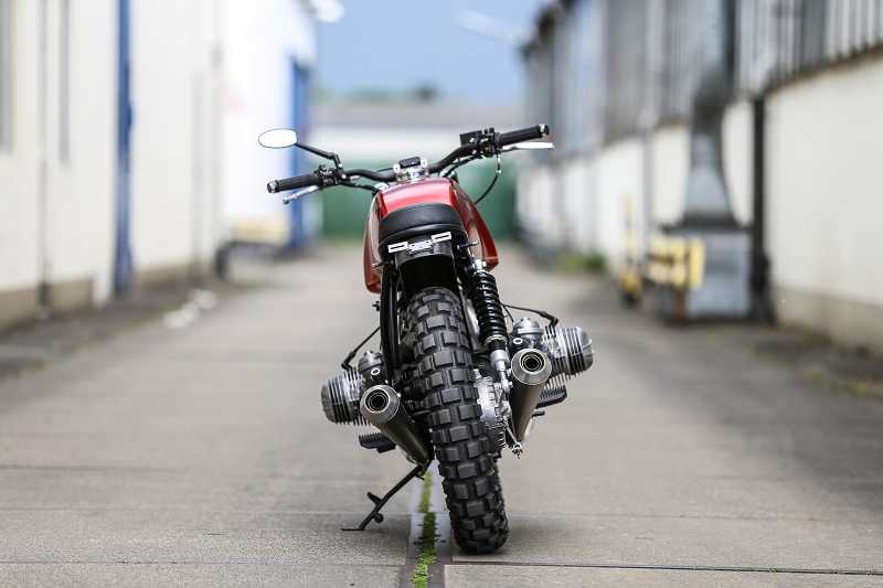 BMW Scrambler SE Concept Bike Early Edition Red