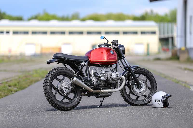 BMW Scrambler SE Concept Bike Early Edition Red