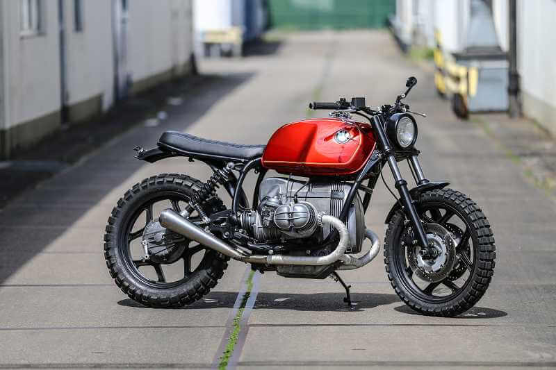 BMW Scrambler SE Concept Bike Early Edition Red