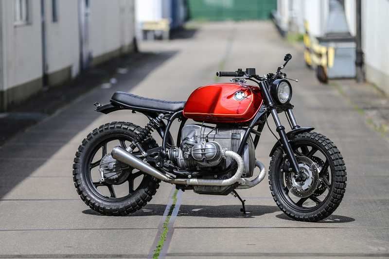 BMW Scrambler SE Concept Bike Early Edition Red