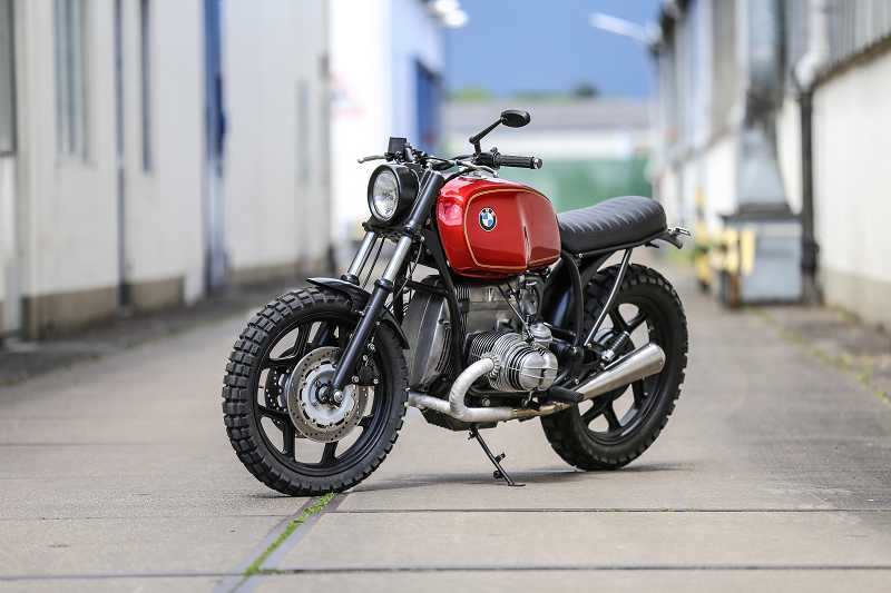 BMW Scrambler SE Concept Bike Early Edition Red