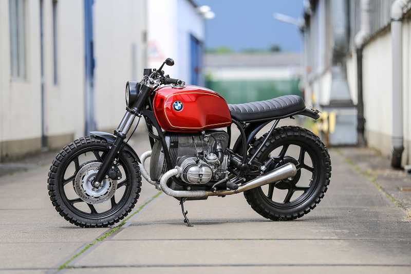 BMW Scrambler SE Concept Bike Early Edition Red