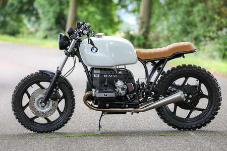 BMW Scrambler SE Concept Bike White Edition #2