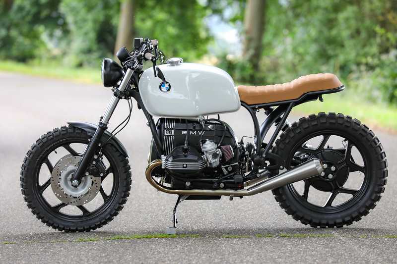 BMW Scrambler SE Concept Bike White Edition #2