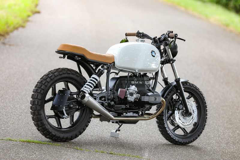 BMW Scrambler SE Concept Bike White Edition #2