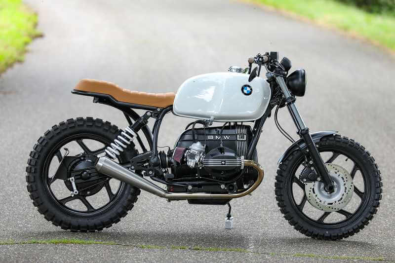 BMW Scrambler SE Concept Bike White Edition #2