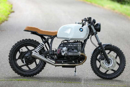 BMW Scrambler SE Concept Bike White Edition #2