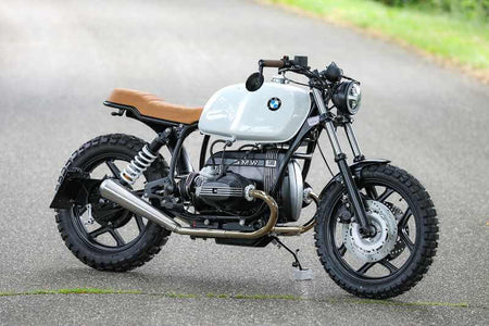BMW Scrambler SE Concept Bike White Edition #2
