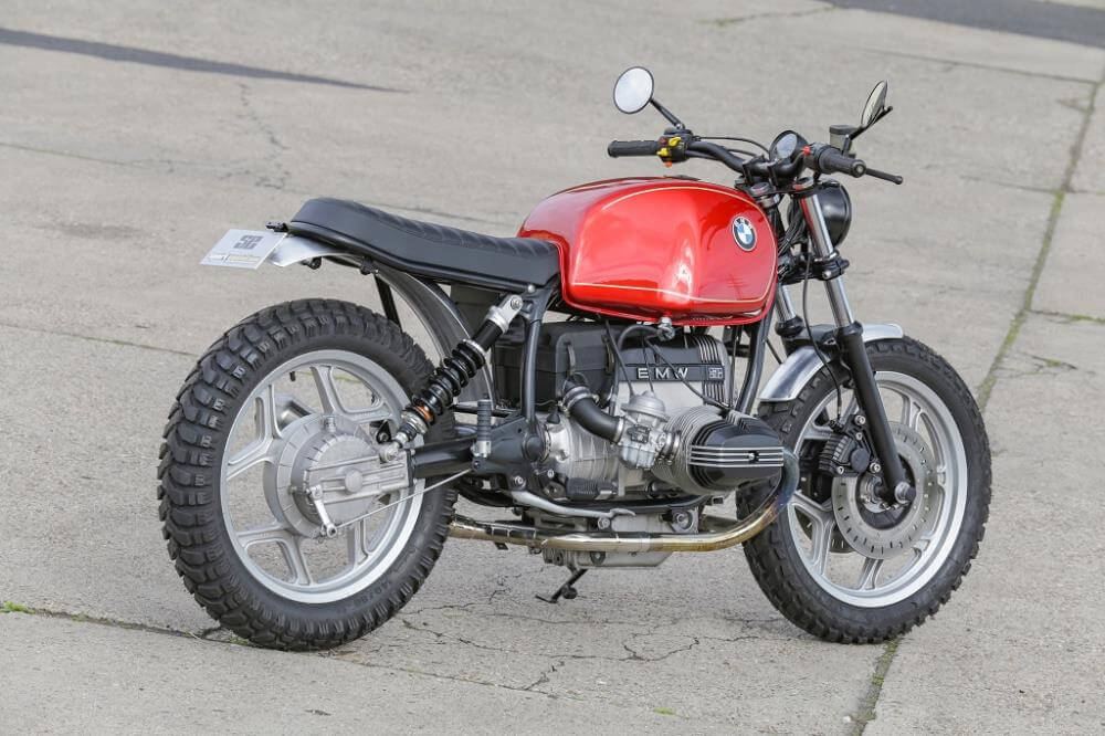 BMW Roadster SE Concept Bike Basic Patina Red