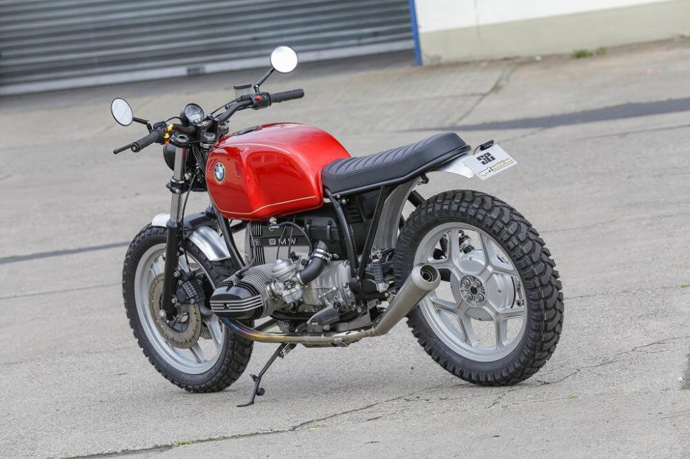 BMW Roadster SE Concept Bike Basic Patina Red