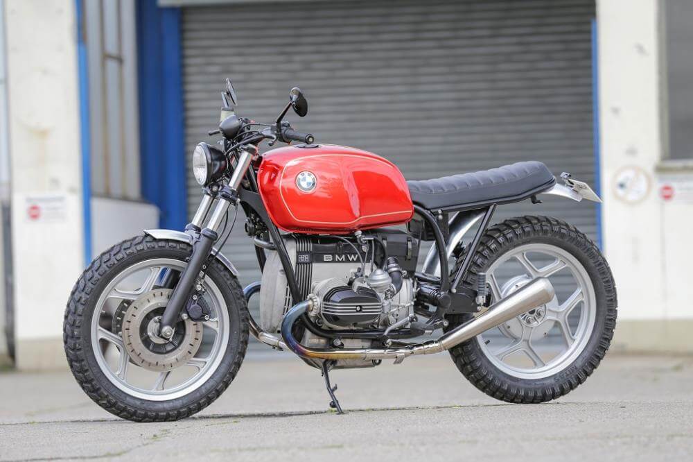 BMW Roadster SE Concept Bike Basic Patina Red