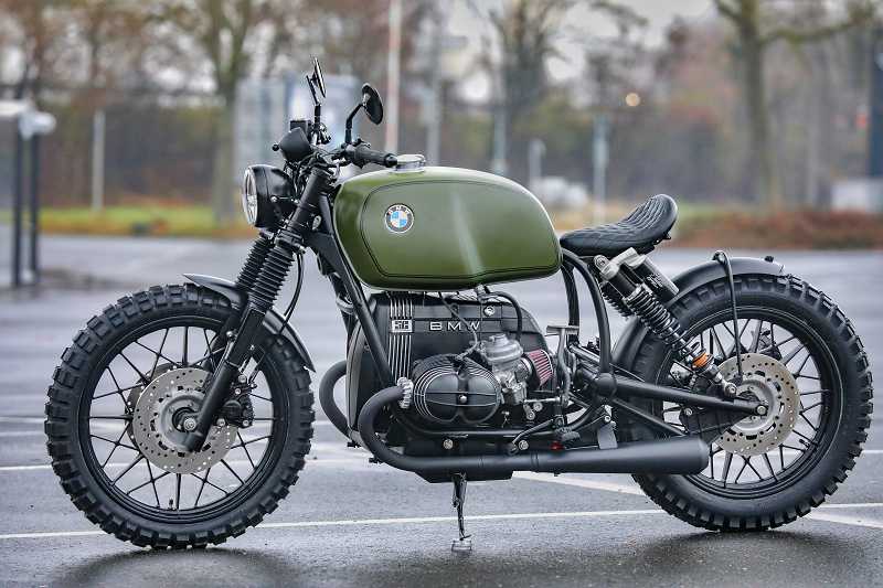 BMW Bobber SE Concept Bike Twinshock First Edition olive green