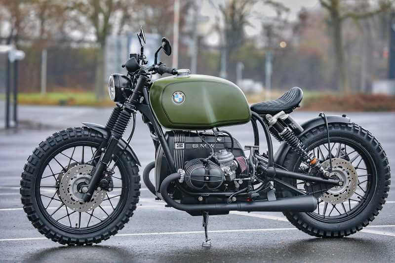 BMW Bobber SE Concept Bike Twinshock First Edition olive green