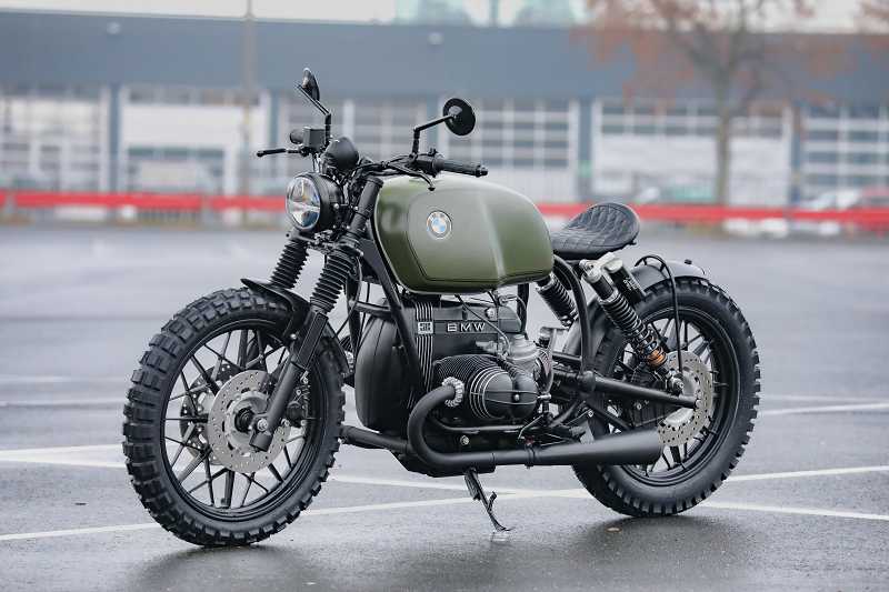 BMW Bobber SE Concept Bike Twinshock First Edition olive green