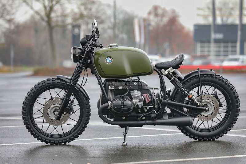 BMW Bobber SE Concept Bike Twinshock First Edition olive green