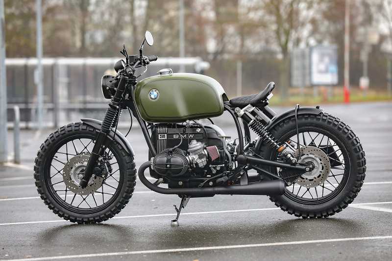 BMW Bobber SE Concept Bike Twinshock First Edition olive green