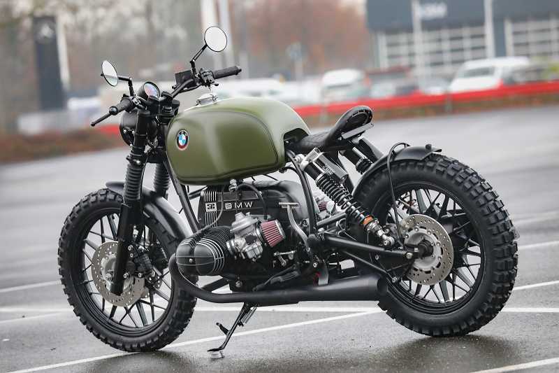 BMW Bobber SE Concept Bike Twinshock First Edition olive green